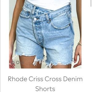 Talulah Rhode Jean Shorts size small never worn
